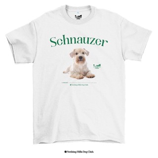 เสื้อยืดลาย  SCHNAUZER ( ชเนาเซอร์ ) Classic Cotton Unisex by 【Nothing Hills】_01