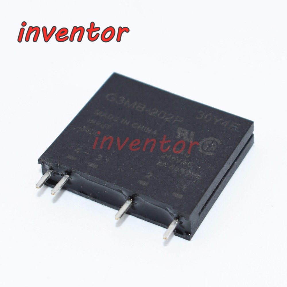 Relais 10 Stück Halbleiterrelais G3MB-202P-5VDC 4-polig 2A240VAC Teile & Ersatzteile
