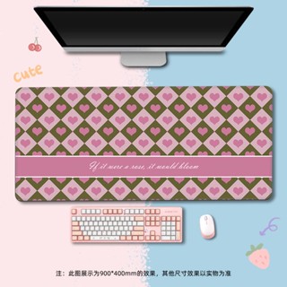 แผ่นรองเมาส์ Desk Mat Gaming Mousepad แผ่นใหญ่ ขนาด 80x30 cm แผ่นรองเมาส์เกมมิ่ง ( แผ่นรองเม้าส์ )