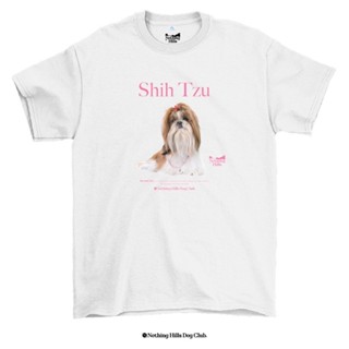 เสื้อยืดลาย SHIH TZU (ชิสุ) Classic Cotton Unisex by 【Nothing Hills】_02