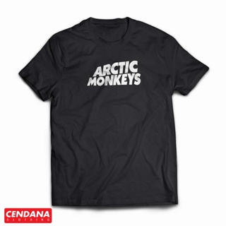 2023เสื้อยืดผ้าฝ้าย เสื้อยืด พิมพ์ลายวง Artic Monkey สําหรับผู้ชาย