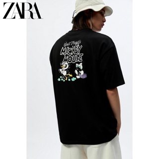 ZARA Mens Disney Mickey Mouse Print Short Sleeve T-Shirt 0679421 800_03