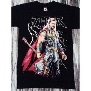 PG61 THOR LOVE AND THUNDER MARVEL UNIVERSE HERO MOVIE COLLECTION ORIGINAL PREMIUM GRADE BLACK TIMBER COTTON T-SHIRT_08