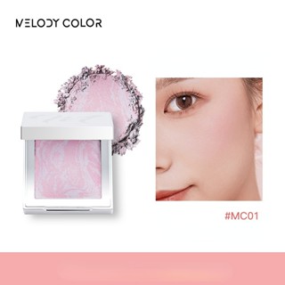 Melodycolor Manti บลัชออนปัดแก้ม เนื้อแมตต์ สีม่วง สีฟ้า แฟนตาซี