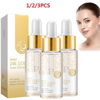 LAIKOU 24K Gold Snail Serum Anti Aging Face Essence (17ml)