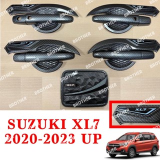 ฝาครอบถังน้ํามันคาร์บอน เคลือบเงา สําหรับ Suzuki Xl7 2020 2022 2023 2024