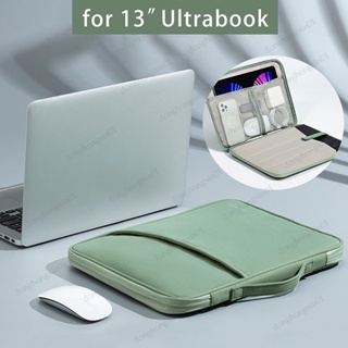 กระเป๋าใส่แล็ปท็อป 13.3 นิ้ว กันกระแทก สําหรับ Macbook Air 13 M1 Chip A2337 Mac Pro 13 14 A2338 A2442 2023