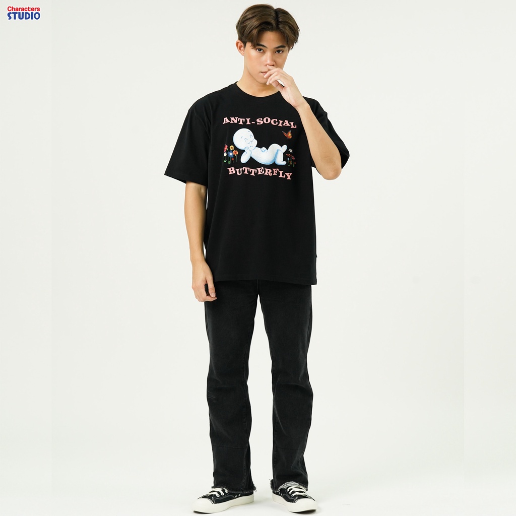 universal-studio-men-casper-oversized-t-shirt-cabonite-เสื้อผู้ชายโอเวอร์ไซส์-ยูนิเวอร์แซล-สตูดิโอ-แคสเปอร์-สินค