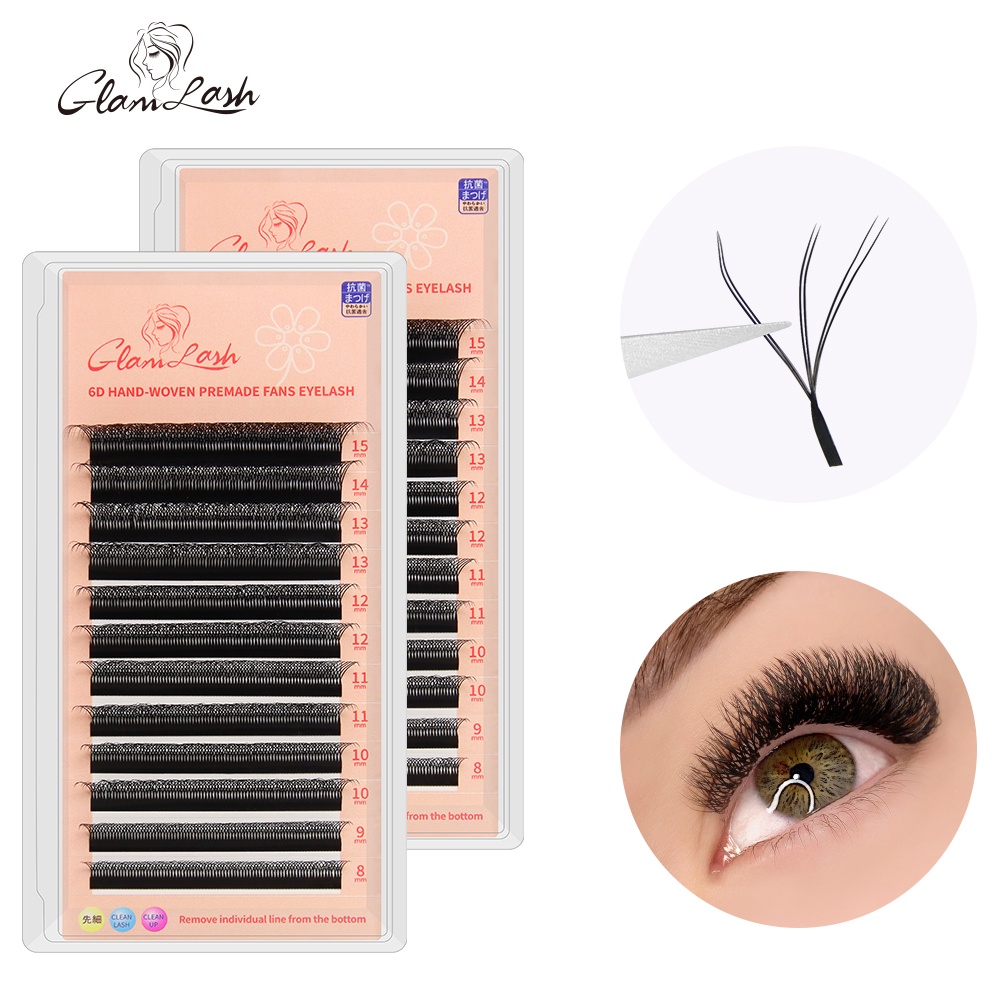 Glamlash ขนตาปลอม 2 หัว 3D รูปตัว W 6D แบบนุ่ม ดูเป็นธรรมชาติ | Shopee ...