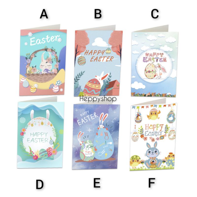 การ์ดอวยพรอีสเตอร์ Happy Easter | Shopee Thailand