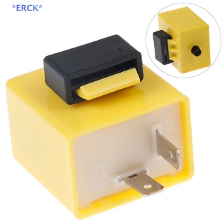 Erck&gt; รีเลย์สัญญาณไฟเลี้ยว LED 12V 2 Pin ปรับได้