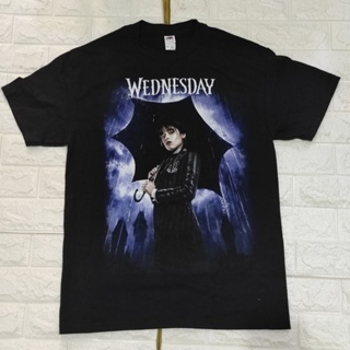 เสื้อยืด Wednesday นำเข้าจาก US ลิขสิทธิ์ปี2022