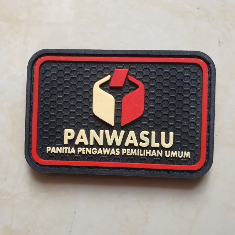 hitam-แผ่นปะยางโลโก้-panwaslu-สีดํา-สําหรับเลือกตั้ง-คณะกรรมการกํากับดูแล
