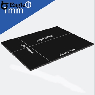 ⭐ Hot Sale ⭐1 Pc Black ABS Plastic Sheet Panel DIY Model Craft 1~5mm Thick Various Sizes