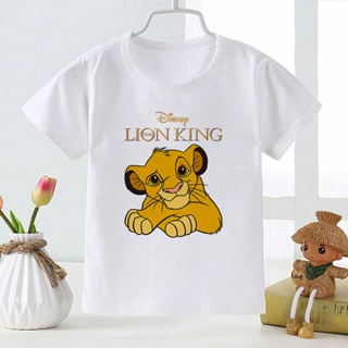 เสื้อยืด พิมพ์ลาย The Lion King Boys Simba สําหรับผู้ชาย_05