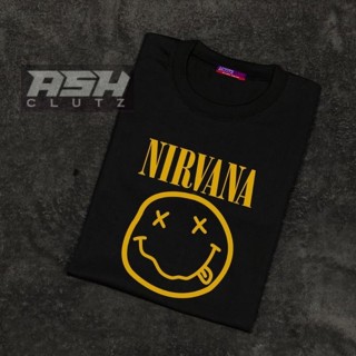 Nirvana Logo Tshirt Unisex Cotton_03