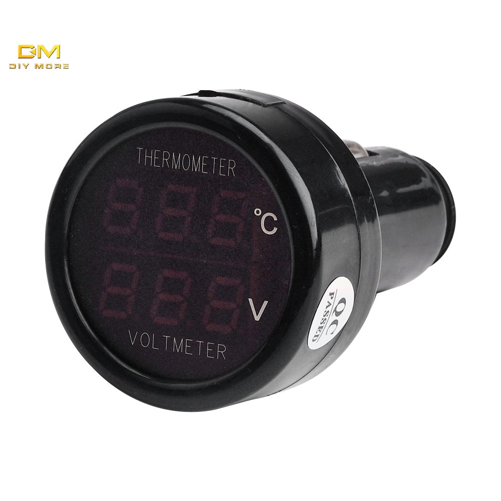 diymore-แรงดันไฟฟ้าดิจิตอล-dc-10-80-เครื่องวัดอุณหภูมิ-โวลต์มิเตอร์-แบตเตอรี่-สําหรับรถยนต์-รถจักรยานยนต์