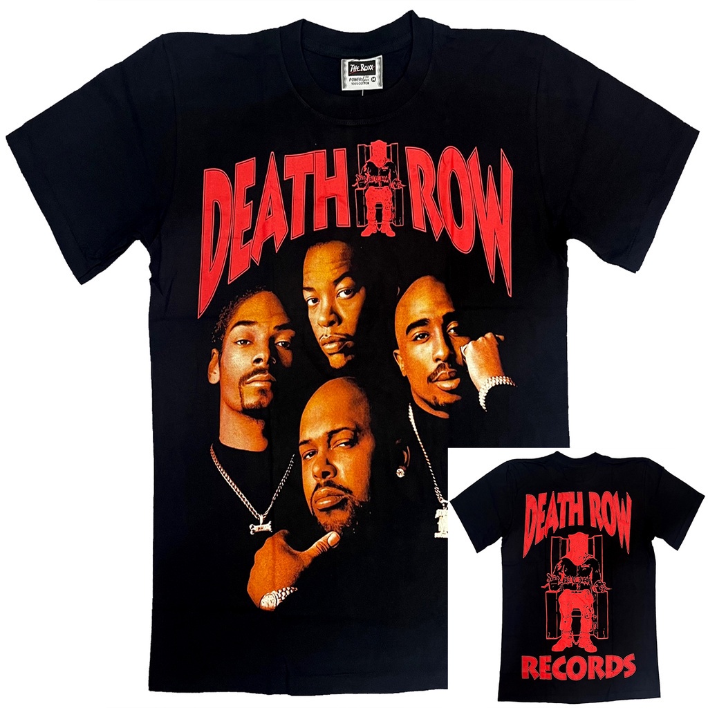DEATH ROW RECORDS SHIRT ( THE ROXX )_04 | Shopee Thailand