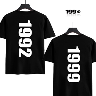 BIRTH YEAR 90S FRONT AND BACK BLACK SHIRT UNISEX COTTON HIGH QUALITY_03