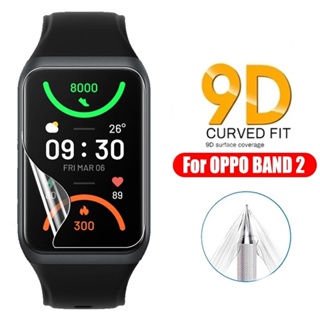 ฟิล์มไฮโดรเจล TPU แบบนิ่ม ป้องกันรอยขีดข่วนหน้าจอ สําหรับ OPPO Band 2