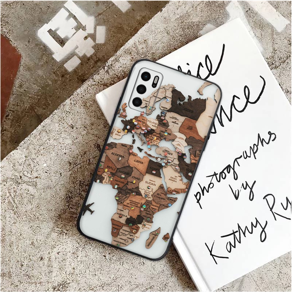 เคสซิลิโคนนิ่ม-ลายแผนที่โลก-สําหรับ-realme-c2-c3-c11-c12-c15-c17-realme-c20-c21-c21y