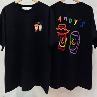 toy story ‍ woody &amp; buzz lightyear | สกรีนหน้า/หลัง เสื้อยืดสกรีนลายทรงOversizeสไตล์เกาหลี by TOWEARSTORE Oversize_05