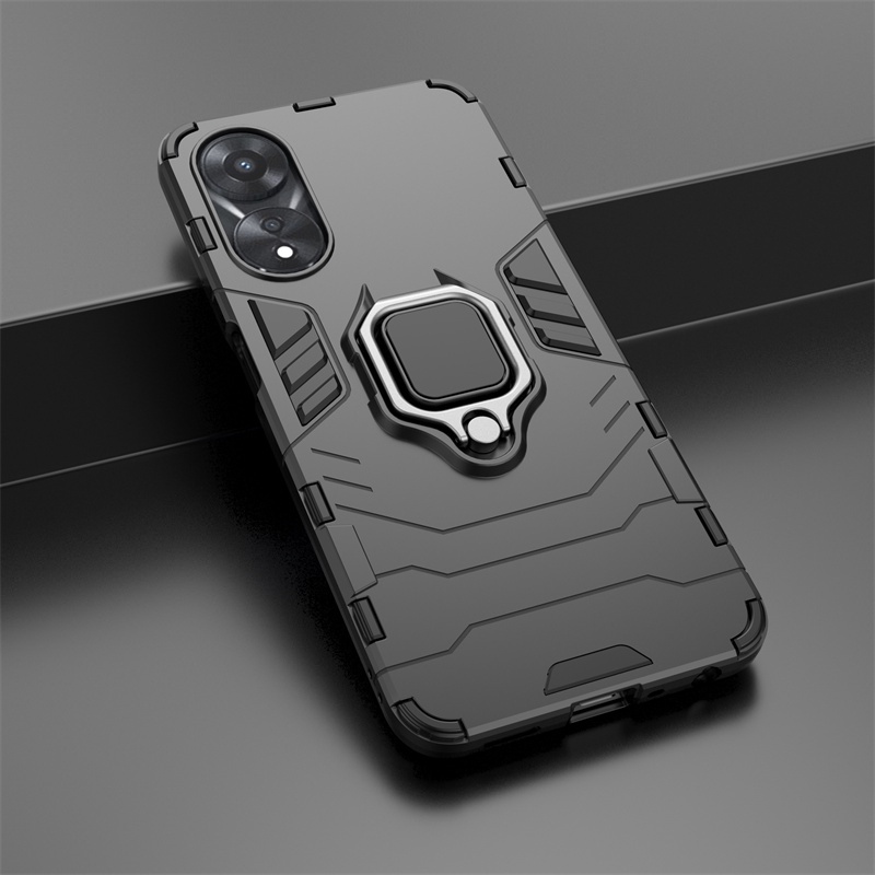 oppo-a78-5g-เคส-พลาสติกแบบแข็ง-silicone-hard-plastic-armor-back-oppo-a78-5g-oppoa78-phone-cover-shockproof