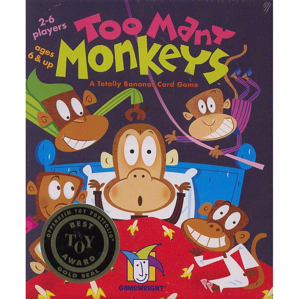Too many monkeys บอร์ดเกมแท้ คู่มือภาษาอังกฤษ Shopee Thailand