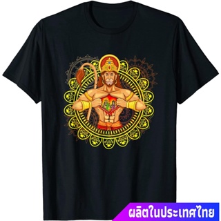 เสื้อยืดผู้ เสื้อยืดผ้าฝ้ายพรีเมี่ยม เสื้อยืดcalandfashionประเทศไทย หนุมาน พระพุทธเจ้า เทพเจ้าลิง Hanuman G Son Of The W