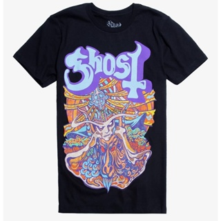 CODNEW✼﹊☢Ghost Satanic Panic T Shirt Ghost Band Metal Band Art Cover Colorful Printed Tee from Seven_01