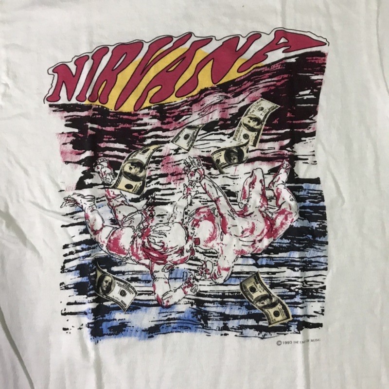 เสื้อยืดวง-nirvana-kurt-90-ปลีกและส่ง