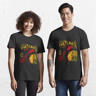 เสื้อเชิ้ตแขนสั้น เสื้อยืดผ้าหนา เสื้อไม่ต้องรีด ผ้านุ่ม เสื้อยืดคอกลมแขนสั้น Pub Feed Album Music Essential T-Shirt 82