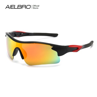 Aielbro แว่นตากันแดด เลนส์โพลาไรซ์ สําหรับผู้ชาย ผู้หญิง เหมาะกับการขี่รถจักรยาน เล่นกีฬา 2023