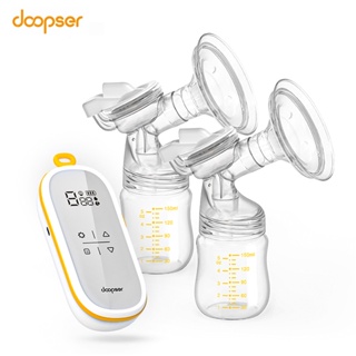 Doopser DSP-8009D เครื่องปั๊มนมไฟฟ้า แบบคู่ 3 โหมด และ 9 ระดับ เสียงเบา กันไหลย้อนกลับ หน้าจอ LED พร้อม Dual 150 [12][มาใหม่]