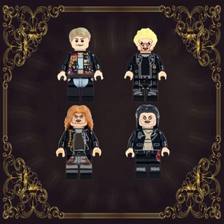 บล็อคตัวต่อ รูปภาพยนตร์ The Lost Boys Paul Dwayne Marko David ขนาดเล็ก ของเล่นเสริมการเรียนรู้ สําหรับเด็ก