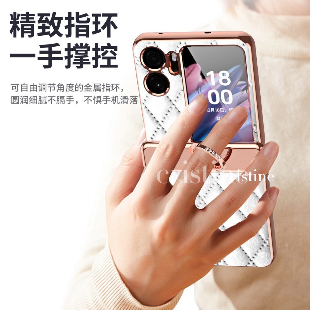 เคสโทรศัพท์มือถือ-ฝาพับ-กันกระแทก-สําหรับ-oppo-findn2flip-xiaoxiangfeng-n2flip