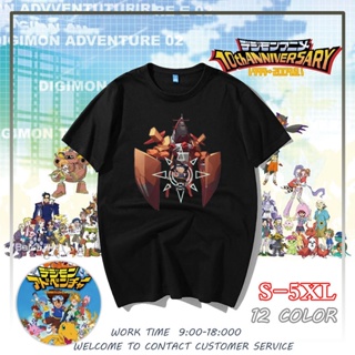 เสื้อยืดเด็กผช Digimon Takaishi Takeru เสื้อยืดถูกๆ เสื้อยืดเท่ ไม่ยืดไม่ย้วยไม่ต้องรีด เสื้อยืดเปล่า เสื้อยืดสวยๆ_01