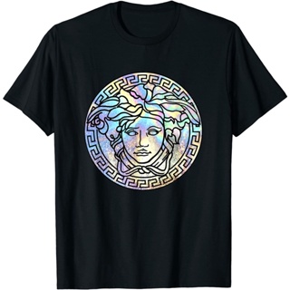 MEDUSA Greek Mythology Snake Colorful Hair T-Shirt_01