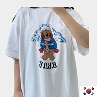 Korean style cold bear t-shirts_02