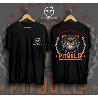 MAD FACE PITBULLS Dog  T-Shirts 2022 New D22  Breathable Trend Hip Hop_02