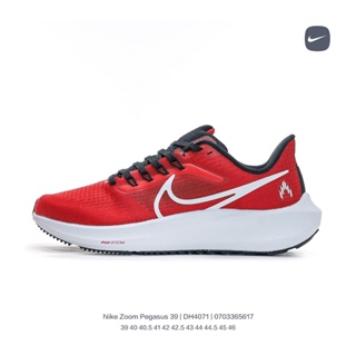 Nike Pegasus 39 Running Shoe AIR ZOOM PEGASUS air cushion Mesh Air Cushion Sneaker red white39-46