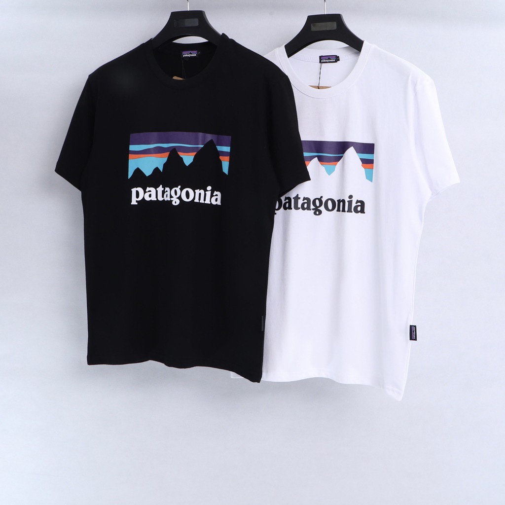 patagonia-patagonia-เสื้อยืดชายแขนสั้นแนวย้อนยุค