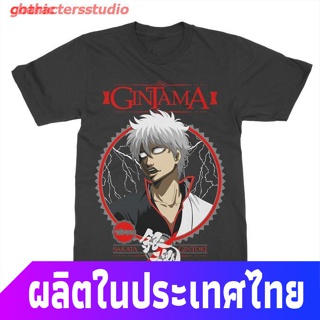 gothic เสื้อยืดลำลอง Charactersstudio 2021 เสื้อยืดลายการ์ตูน Gintama Sakata Gintoki สําหรับผู้ชาย Sale Mens Women_07