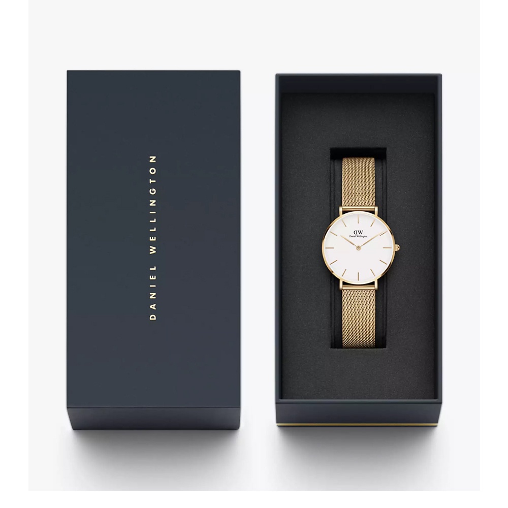 ทักแชทรับโค้ด-daniel-wellington-นาฬิกาข้อมือ-petite-evergold-yg-white-32มม-สีทอง