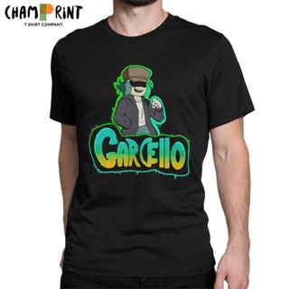 Garcello เสื้อยืดผ้าฝ้าย 100% พิมพ์ลายกราฟฟิติ Fnf Mod Friday Night Funkin สําหรับผู้ชาย