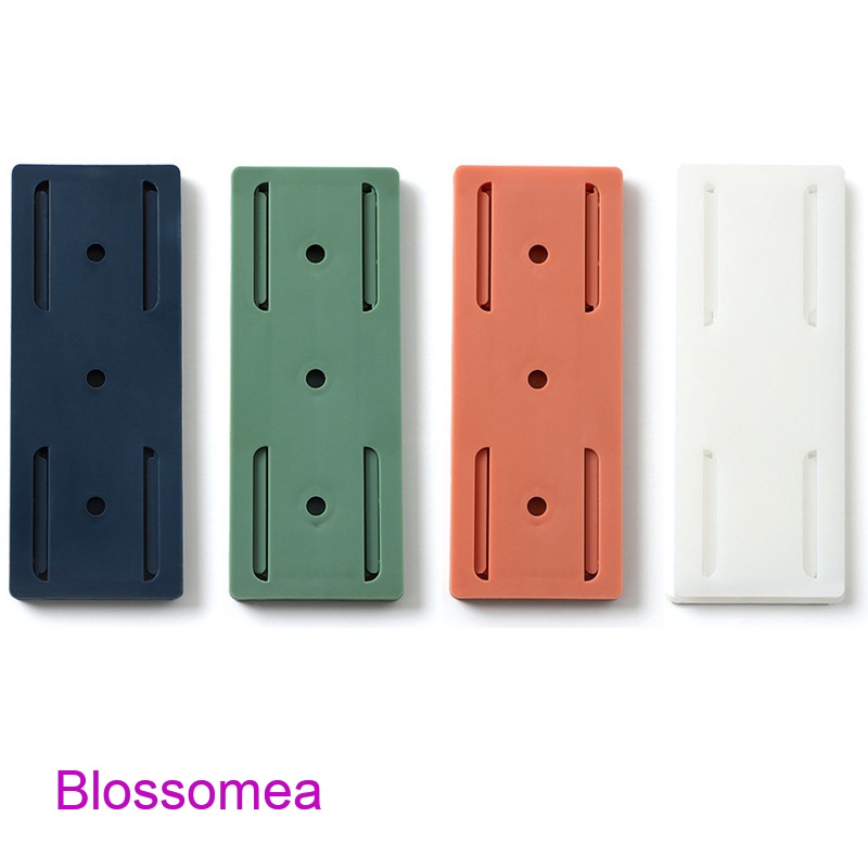 blossomea-ตัวยึดปลั๊กไฟ-แบบติดผนัง-มีกาวในตัว-ป้องกันไฟกระชาก