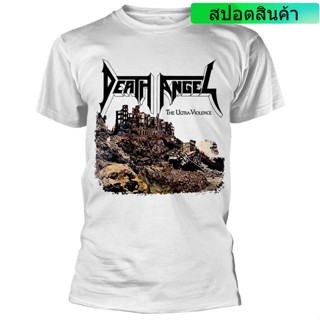 Death Angel The Ultra-Violence Printed Cotton T-Shirt Comfortable To Wear White 2022_01