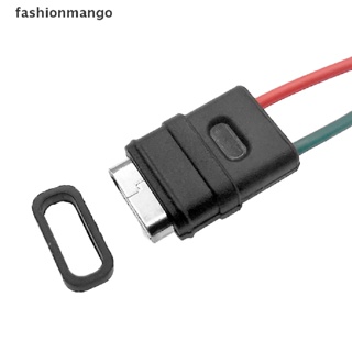[fashionmango] ใหม่ ซ็อกเก็ตเชื่อมต่อสายชาร์จ USB Type C ตัวเมีย 2P กันน้ํา ชาร์จเร็ว Type-C 2 ชิ้น