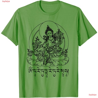 Buddha Green Tara Mantra Tibetan Buddhism Vajrayana T-Shirt_04