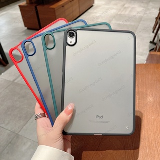 เคส แบบใส ผิวด้าน สีดํา สําหรับ iPad 10.2 9th 8th 7th Pro 11 7 8 9 Mini 6 Air 4 5 6 8.3 10.5 10.2 10.9 9.7 9 Generation